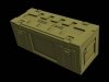 Panzer Art RE35-598 C238 British ammo boxes for 75mm and 6pdr (6pcs) 1/35